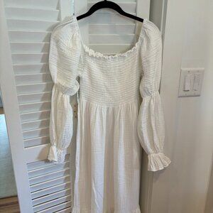 Nothing Fits But New Yuki White Dress